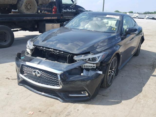 JN1EV7EK3JM340007 - 2018 INFINITI Q60 PREMIU BLACK photo 2