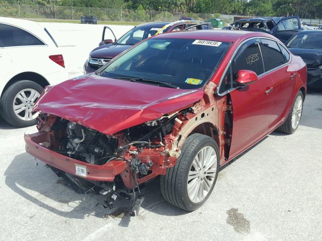 1G4PR5SK8D4191676 - 2013 BUICK VERANO CON RED photo 2