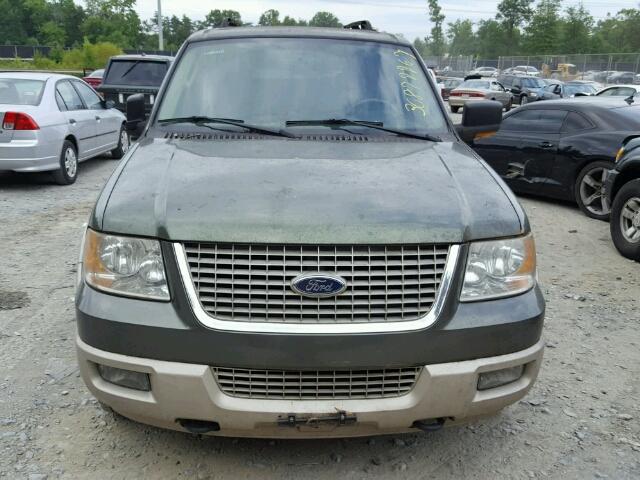 1FMFU18555LA39642 - 2005 FORD EXPEDITION GREEN photo 9