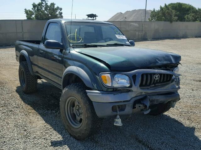 5TEPM62N43Z234712 - 2003 TOYOTA TACOMA GREEN photo 1