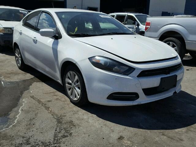 1C3CDFBBXED667889 - 2014 DODGE DART SXT WHITE photo 1