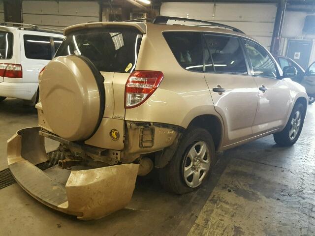 JTMBF33V395004091 - 2009 TOYOTA RAV4 GOLD photo 4