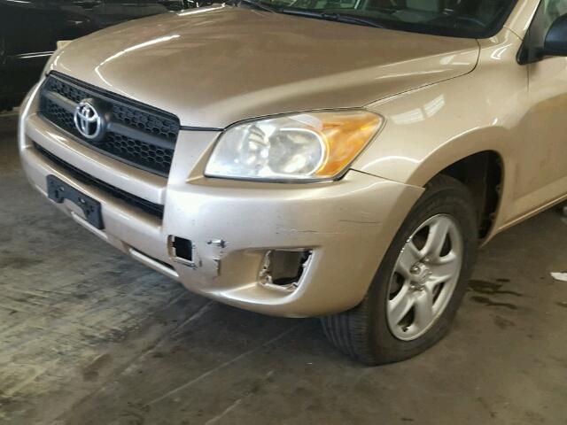 JTMBF33V395004091 - 2009 TOYOTA RAV4 GOLD photo 9