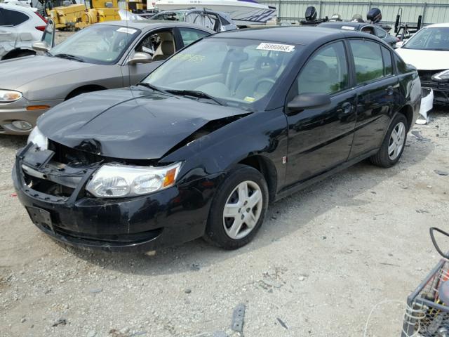 1G8AJ52F25Z110433 - 2005 SATURN ION LEVEL BLACK photo 2