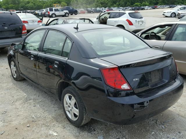 1G8AJ52F25Z110433 - 2005 SATURN ION LEVEL BLACK photo 3