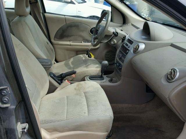 1G8AJ52F25Z110433 - 2005 SATURN ION LEVEL BLACK photo 5