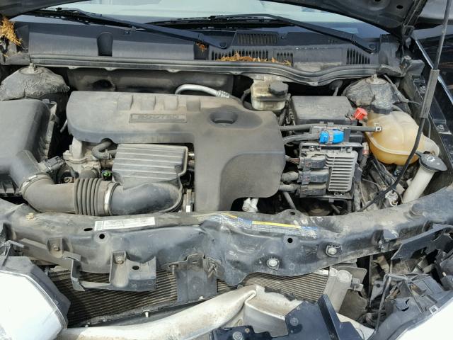 1G8AJ52F25Z110433 - 2005 SATURN ION LEVEL BLACK photo 7