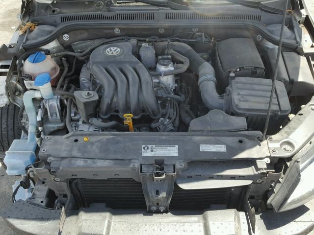 3VW2K7AJ1EM270276 - 2014 VOLKSWAGEN JETTA BASE 棕色 照片 7