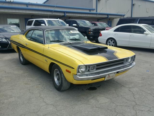 LM29H2B324340 - 1972 DODGE DART 2DR YELLOW photo 1