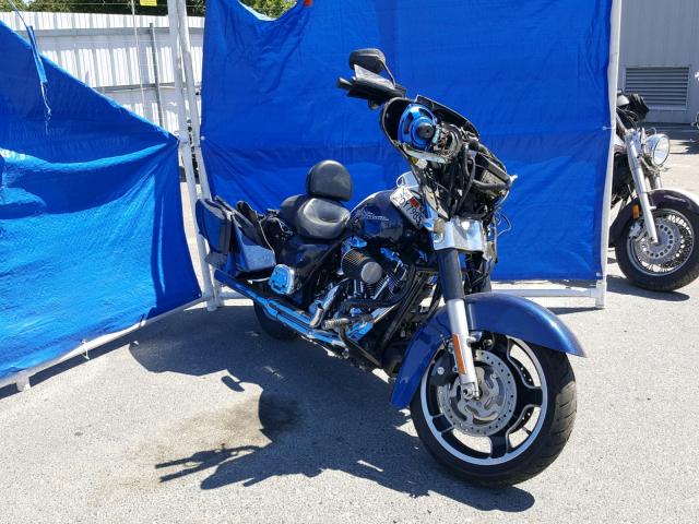 1HD1KBM33CB675380 - 2012 HARLEY-DAVIDSON FLHX STREE BLUE photo 1