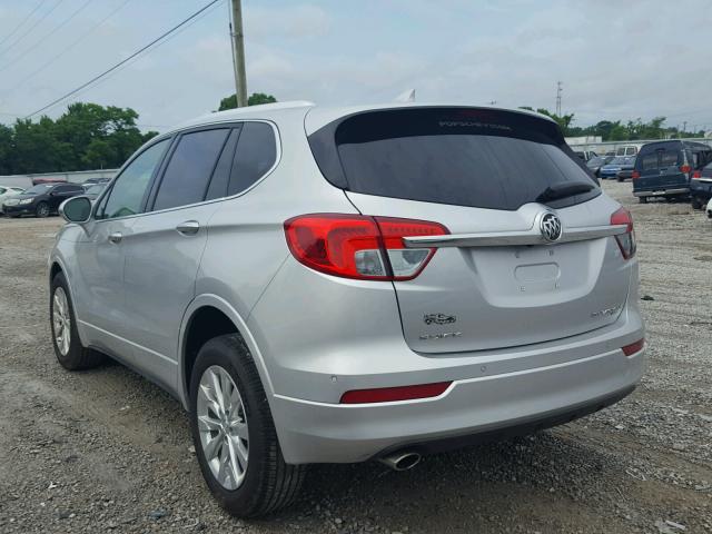 LRBFXDSA8HD114690 - 2017 BUICK ENVISION E SILVER photo 3