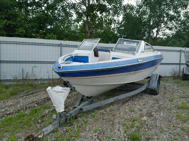 LAR25242G990 - 1990 BOAT MARINE/TRL BLUE photo 2