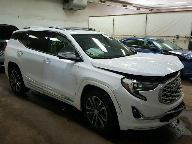 3GKALSEX0JL145867 - 2018 GMC TERRAIN DE WHITE photo 1