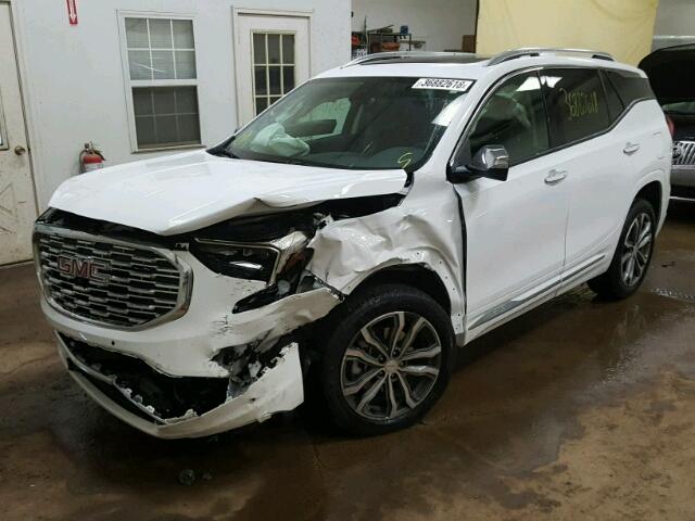 3GKALSEX0JL145867 - 2018 GMC TERRAIN DE WHITE photo 2