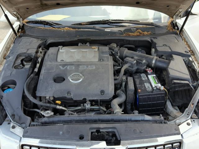 1N4BA41E75C837248 - 2005 NISSAN MAXIMA SE WHITE photo 7