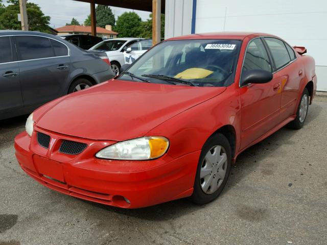 1G2NE52F83C161208 - 2003 PONTIAC GRAND AM S 红色 照片 2