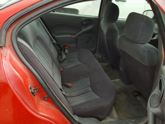 1G2NE52F83C161208 - 2003 PONTIAC GRAND AM S 红色 照片 6