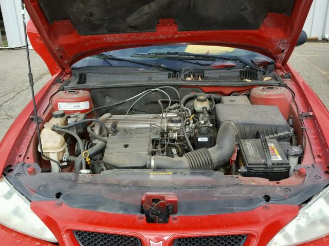 1G2NE52F83C161208 - 2003 PONTIAC GRAND AM S 红色 照片 7