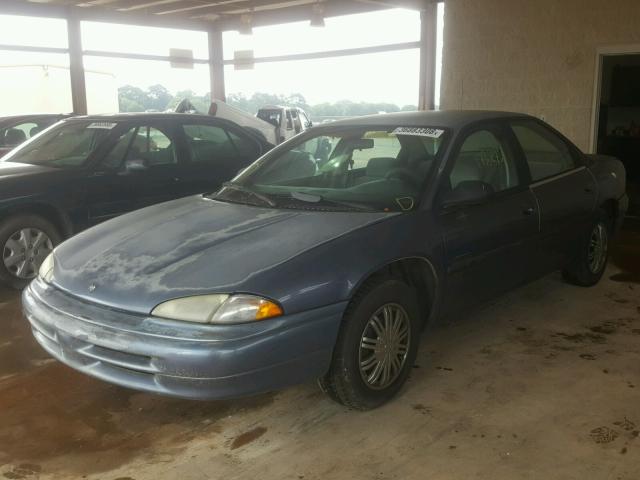 2B3HD46F7SH604736 - 1995 DODGE INTREPID BLUE photo 2