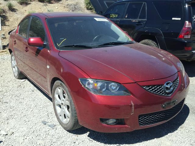 JM1BK32F891213310 - 2009 MAZDA 3 I RED photo 1