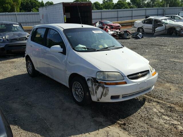 KL1TD666X7B759017 - 2007 CHEVROLET AVEO BASE Ақ фото 1