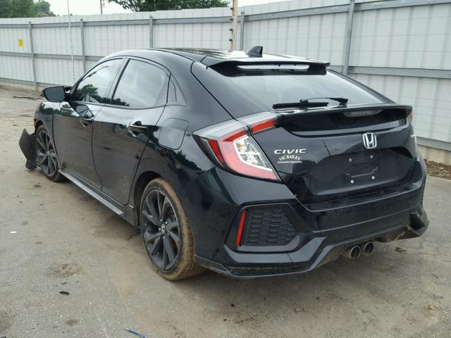 SHHFK7H4XHU231715 - 2017 HONDA CIVIC SPOR BLACK photo 3