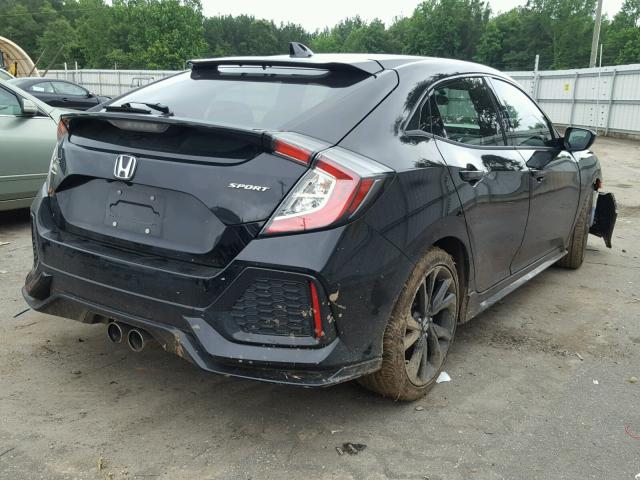 SHHFK7H4XHU231715 - 2017 HONDA CIVIC SPOR BLACK photo 4