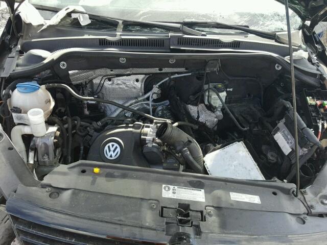 3VW2K7AJ4EM327859 - 2014 VOLKSWAGEN JETTA BASE Սև լուսանկար 7