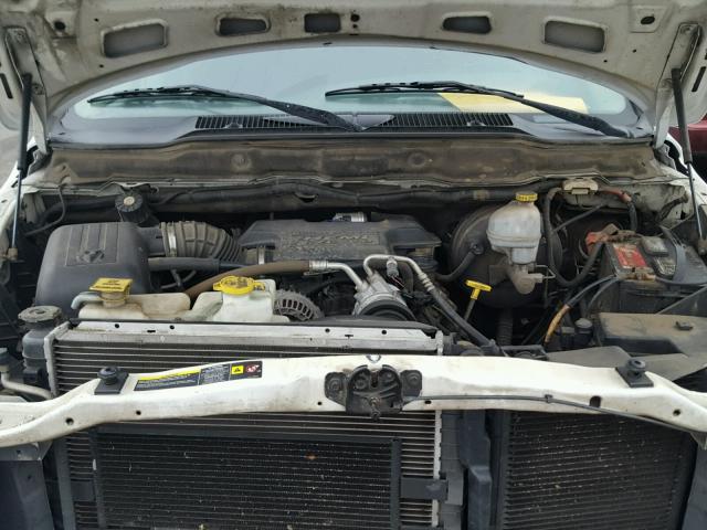 3D7KU28DX4G245167 - 2004 DODGE RAM 2500 S WHITE photo 7