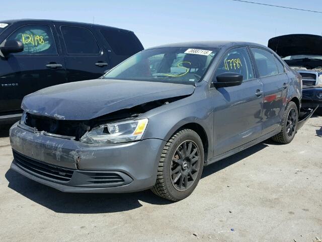 3VW2K7AJ6BM390408 - 2011 VOLKSWAGEN JETTA BASE 石墨色 照片 2