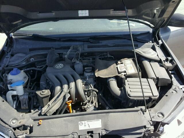 3VW2K7AJ6BM390408 - 2011 VOLKSWAGEN JETTA BASE 石墨色 照片 7