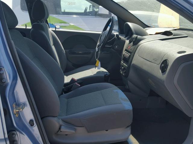 KL1TJ52694B151347 - 2004 CHEVROLET AVEO LS 蓝色 照片 5