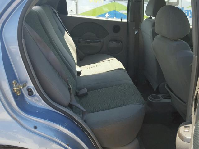 KL1TJ52694B151347 - 2004 CHEVROLET AVEO LS 蓝色 照片 6