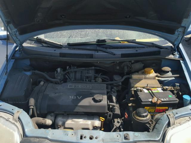 KL1TJ52694B151347 - 2004 CHEVROLET AVEO LS 蓝色 照片 7