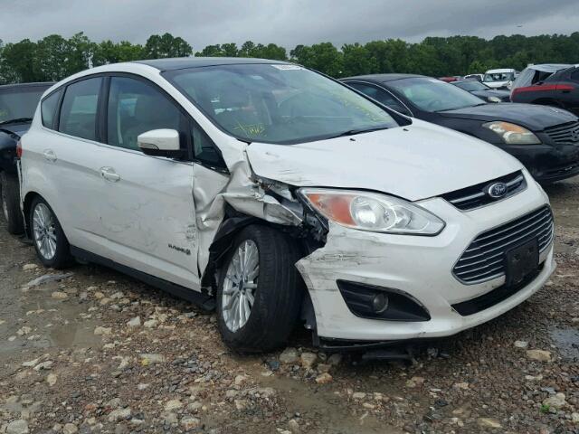 1FADP5BU2EL511506 - 2014 FORD C-MAX SEL WHITE photo 1