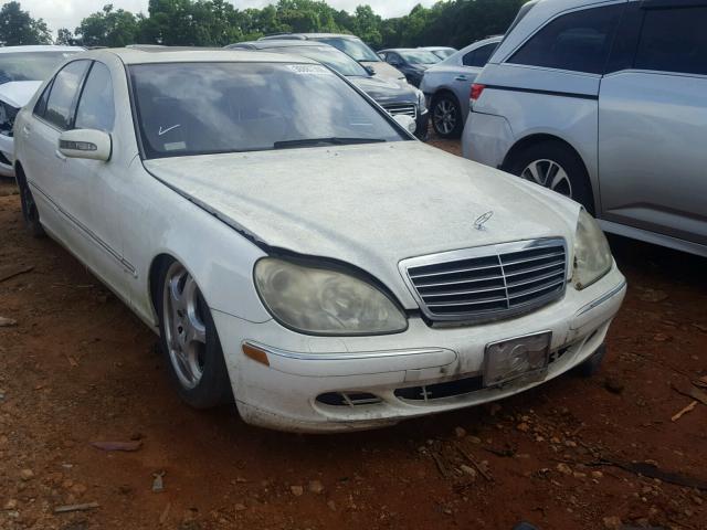 WDBNG83J24A401813 - 2004 MERCEDES-BENZ S 430 4MAT WHITE photo 1