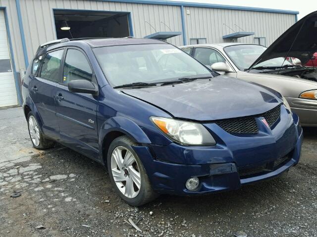 5Y2SL64804Z412391 - 2004 PONTIAC VIBE BLUE photo 1