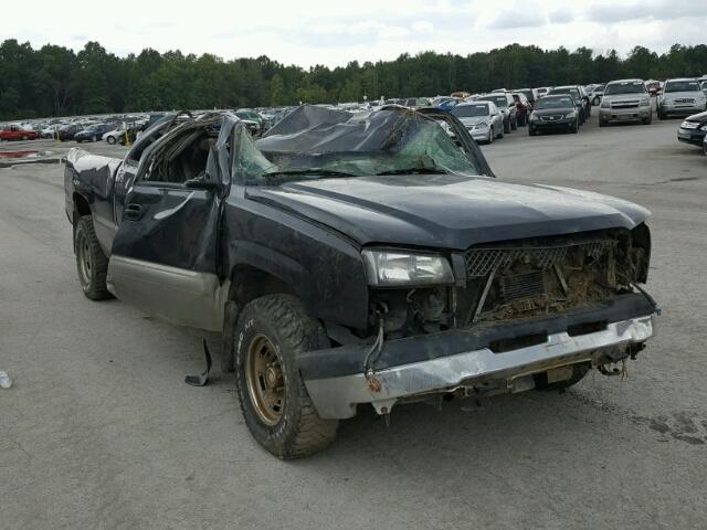 2GCEK19T831339911 - 2003 CHEVROLET SILVERADO GRAY photo 1