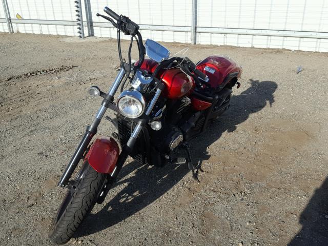 JYAVP33Y8DA000652 - 2013 YAMAHA XVS1300 CU RED photo 2