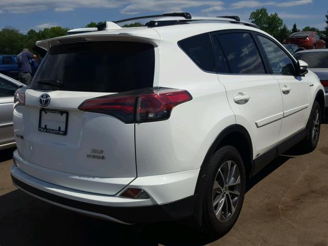 JTMRJREV2GD052651 - 2016 TOYOTA RAV4 HV XL WHITE photo 4