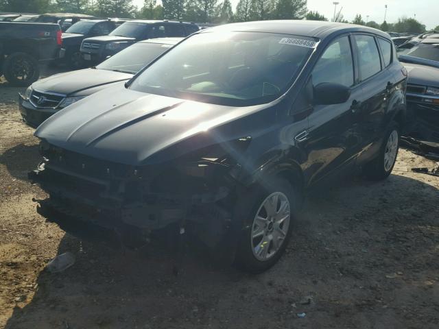 1FMCU0F74EUA67606 - 2014 FORD ESCAPE S BLACK photo 2