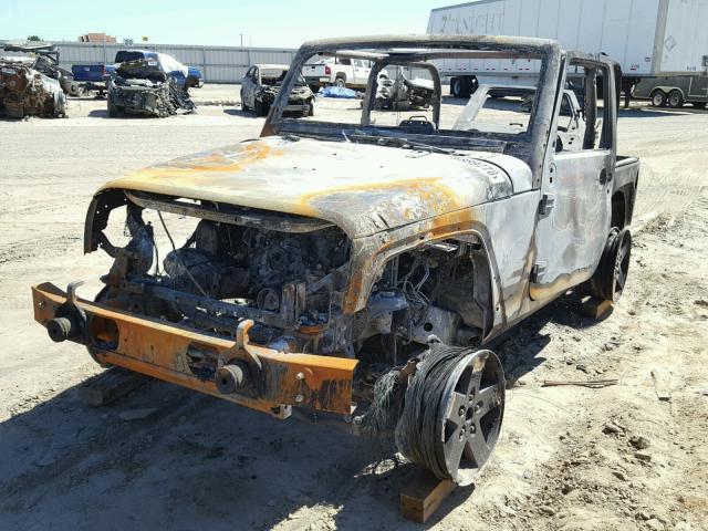 1J4AA2D14AL207677 - 2010 JEEP WRANGLER S BLACK photo 2