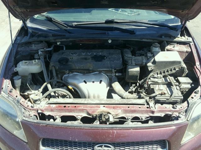 JTKDE177170205289 - 2007 TOYOTA SCION TC 紫色 照片 7