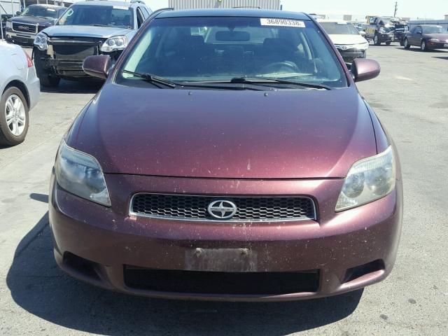 JTKDE177170205289 - 2007 TOYOTA SCION TC 紫色 照片 9