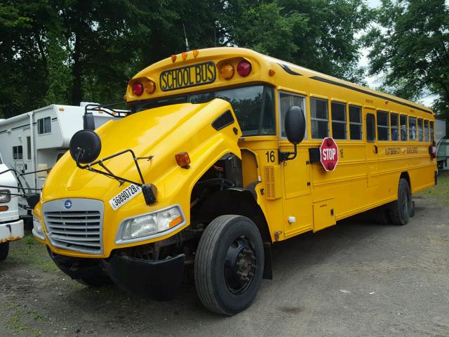 1BAKFCPA4BF281009 - 2011 BLUE BIRD SCHOOL BUS YELLOW photo 2