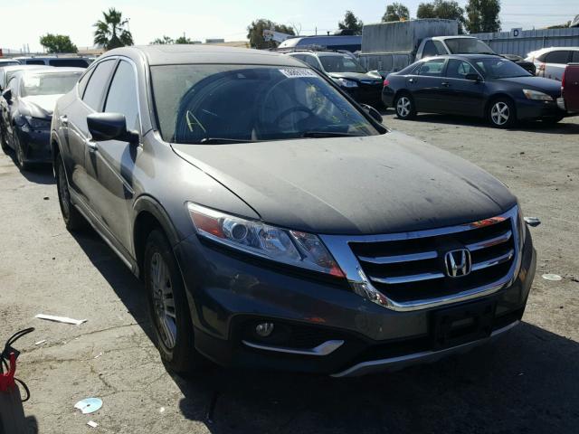 5J6TF3H59EL001225 - 2014 HONDA CROSSTOUR GRAY photo 1