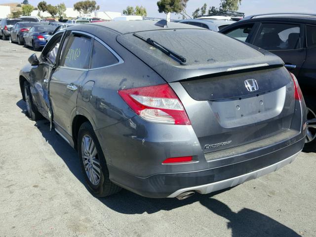 5J6TF3H59EL001225 - 2014 HONDA CROSSTOUR GRAY photo 3