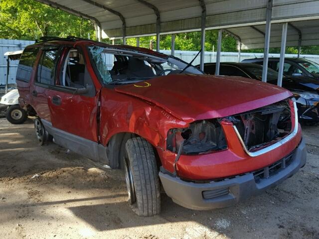 1FMRU13W74LA78325 - 2004 FORD EXPEDITION RED photo 1