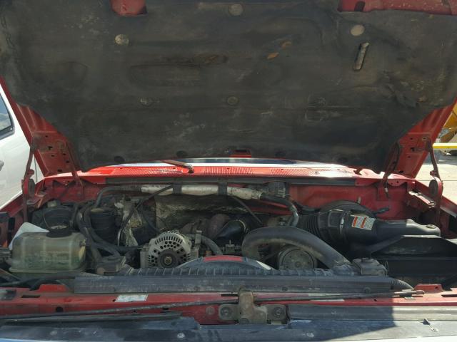 1FTHW26F4TEA55759 - 1996 FORD F250 RED photo 7