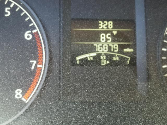 3VW1K7AJ2CM385834 - 2012 VOLKSWAGEN JETTA BASE Սպիտակ լուսանկար 8